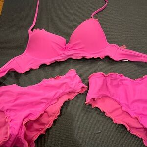 Two piece bathing suit